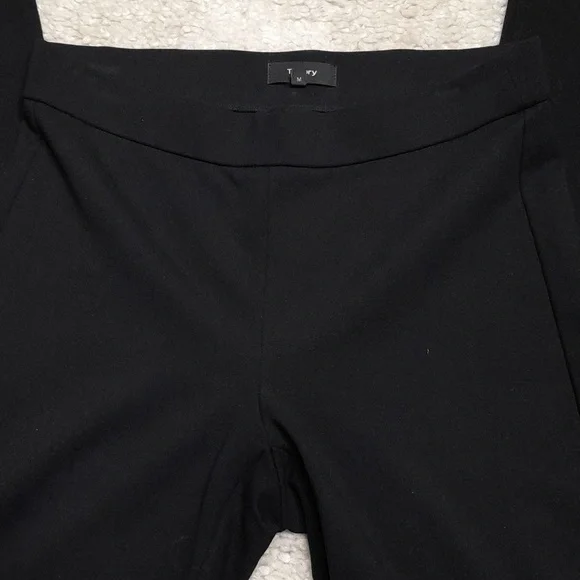 THEORY Shawn C fixture pointe Leggings black size M - Picture 7 of 15